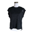Unisex Reebok - Sports shirt, short sleeve, size 40 - Gray ()