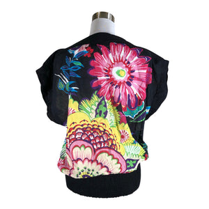 Unisex Desigual - Short-sleeved blouse, size 40 - Black (2)