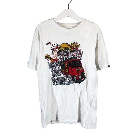 Unisex Vans - T-shirt, size 128 - 134 - White ()