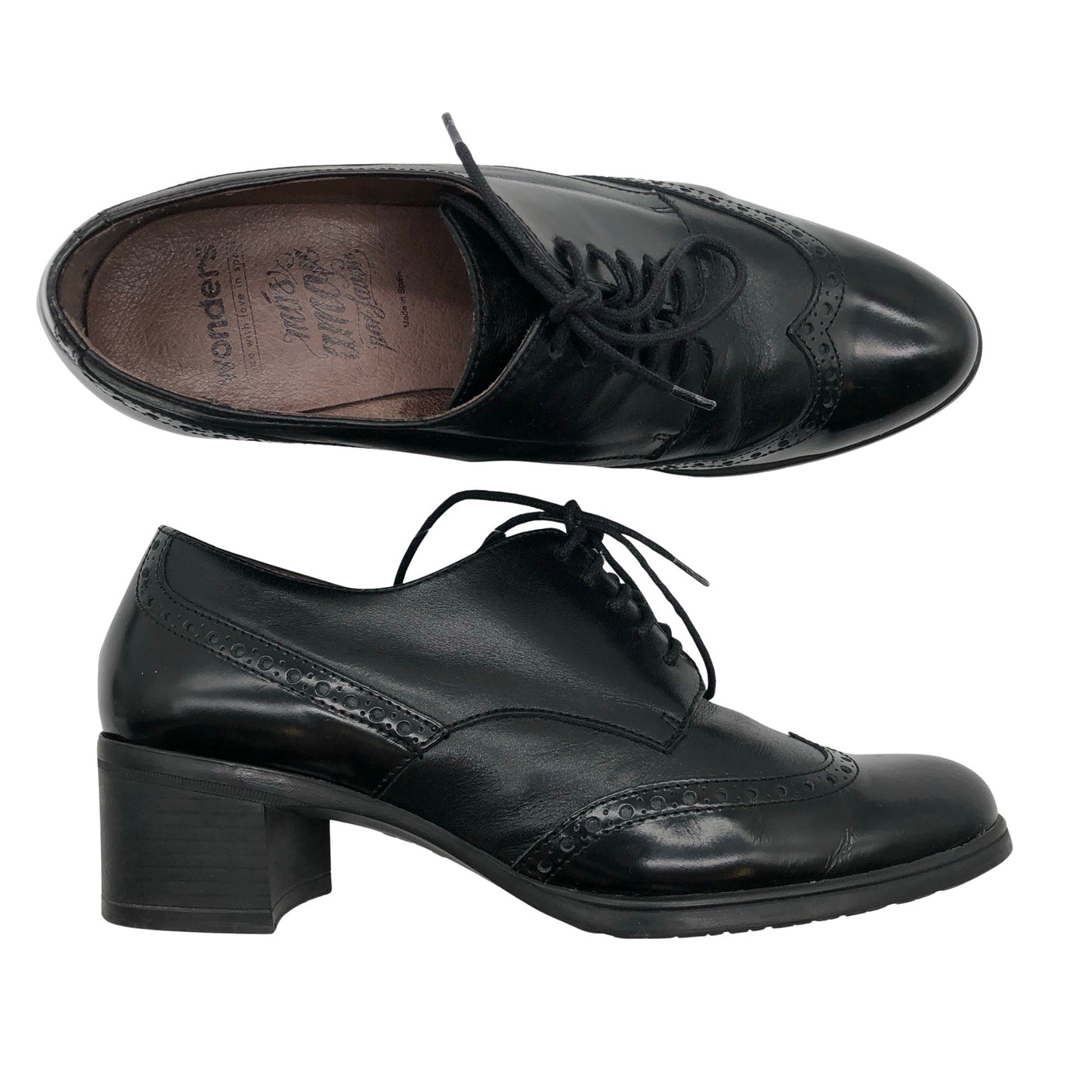 Unisex Wonders - Walking shoes, size 38 - Black (1)