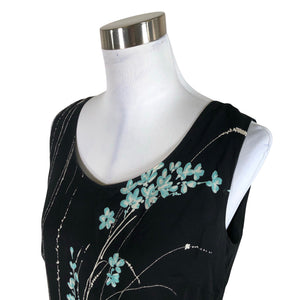 Unisex Shenina - Schiffon dress, size 36 - Black (3)