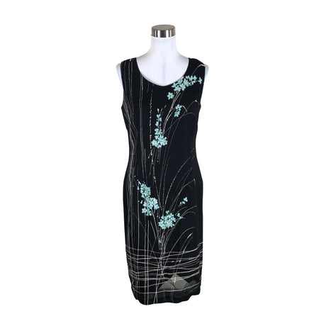 Unisex Shenina - Schiffon dress, size 36 - Black ()