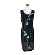 Unisex Shenina - Schiffon dress, size 36 - Black ()