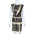 Unisex Armani Exchange - Schiffon dress, size 36 - Beige ()