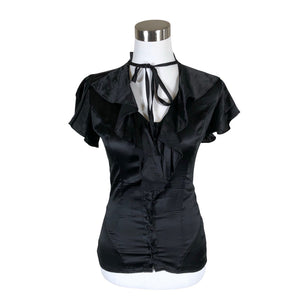 Unisex Guess - Short-sleeved blouse, size 34 - Black (1)