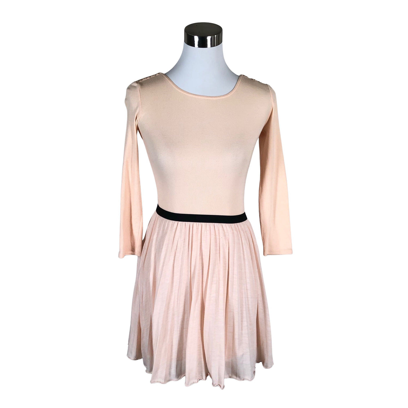 Unisex Armani Exchange - Tricot dress, size 34 - Light pink (1)