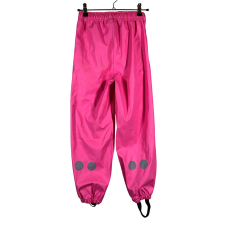 Unisex Jonathan - Rain trousers, size 122 - 128 - Pink (2)