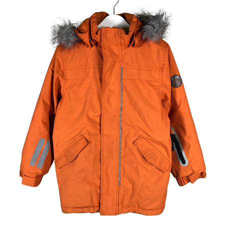 Unisex Jonathan - Winter jacket, size 116 - 122 - Orange ()