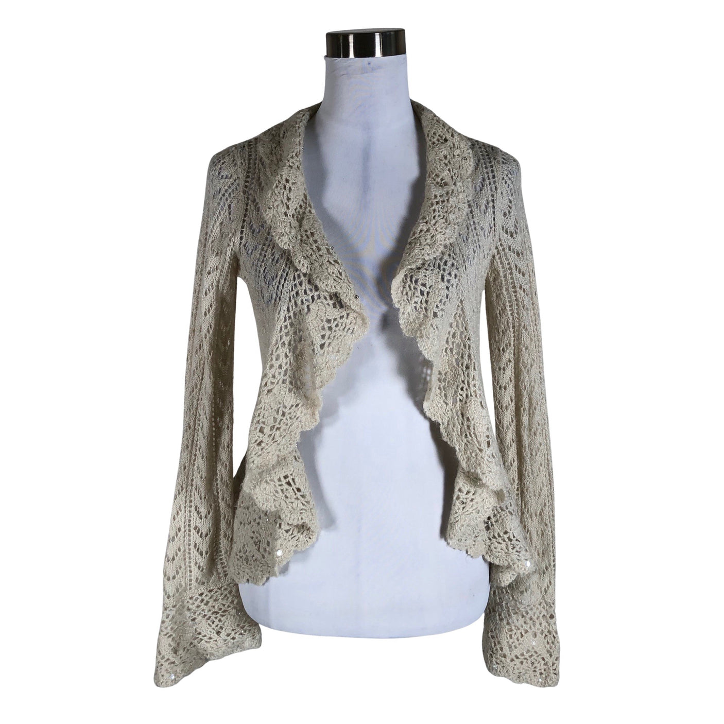 Unisex Laura Ashley - Cardigan, size 34 - Gray (1)