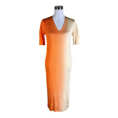 Unisex COS - Tricot dress, size 36 - Orange ()