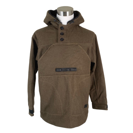 Unisex Kootamo - Wool coat, size S - Brown ()