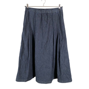 Unisex Muji - Fabric skirt, size 38 - Blue (1)