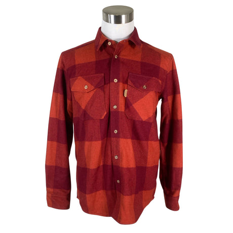 Unisex Sasta - Flannel shirt, size S - Red ()