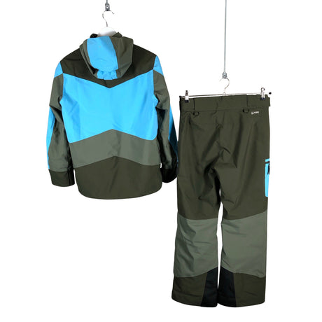 Unisex Peak Performance - Winter jacket and pants set, size 158 - 164 - Green (2)