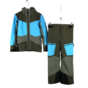 Unisex Peak Performance - Winter jacket and pants set, size 158 - 164 - Green (1)
