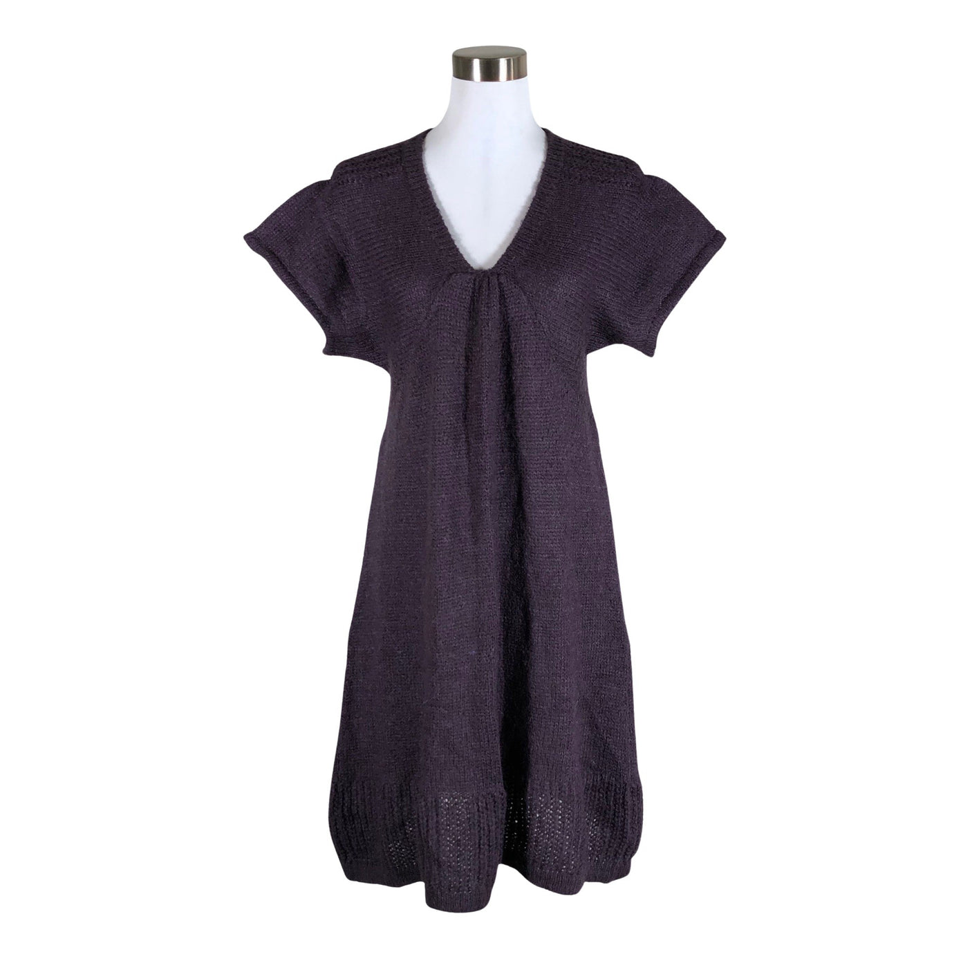 Unisex Sisley - Knit dress, size 40 - Violet (1)