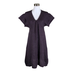 Unisex Sisley - Knit dress, size 40 - Violet (1)