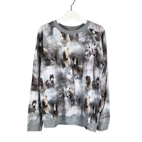 Unisex Molo Kids - Tricot shirt, size 134 - 140 - Gray ()