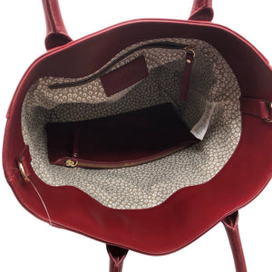Unisex Aarikka - Handbag, size Maxi - Wine red (3)