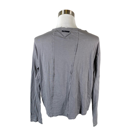 Unisex Prada - Tricot shirt, size M - Gray (2)