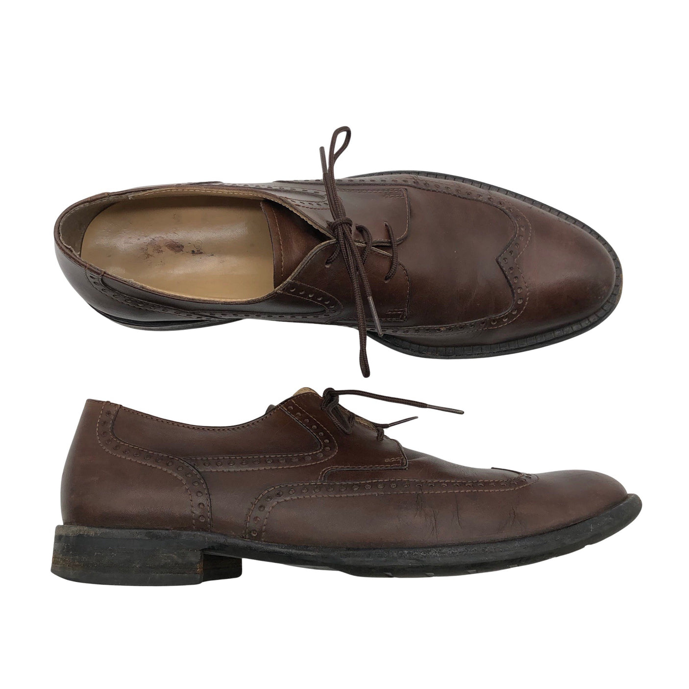 Unisex Handmade - Walking shoes, size 43 - Brown (1)