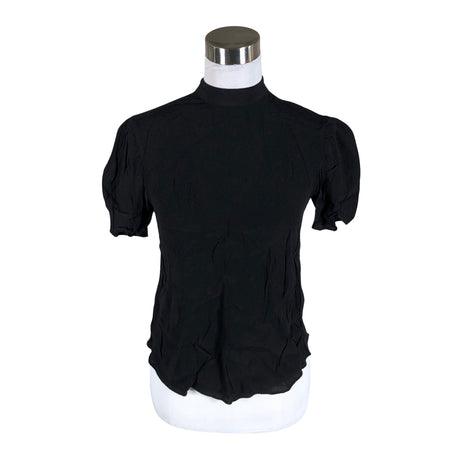 Unisex &Other Stories - Short-sleeved blouse, size 34 - Black ()