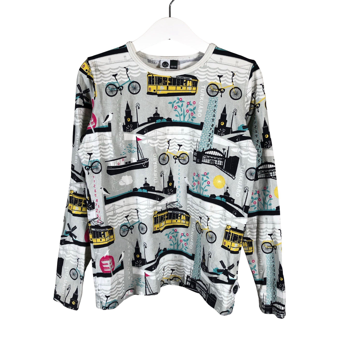 Unisex Kui Design - Tricot shirt, size 122 - 128 - Gray (1)