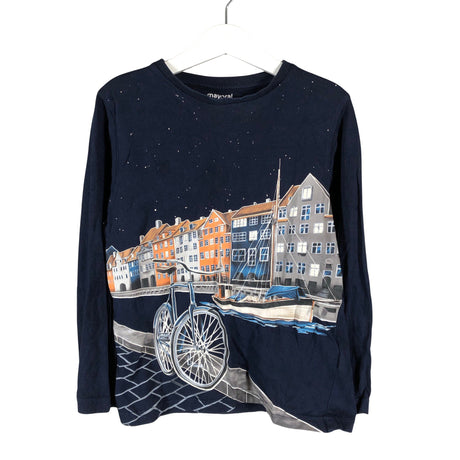 Unisex Mayoral - Tricot shirt, size 116 - 122 - Blue ()
