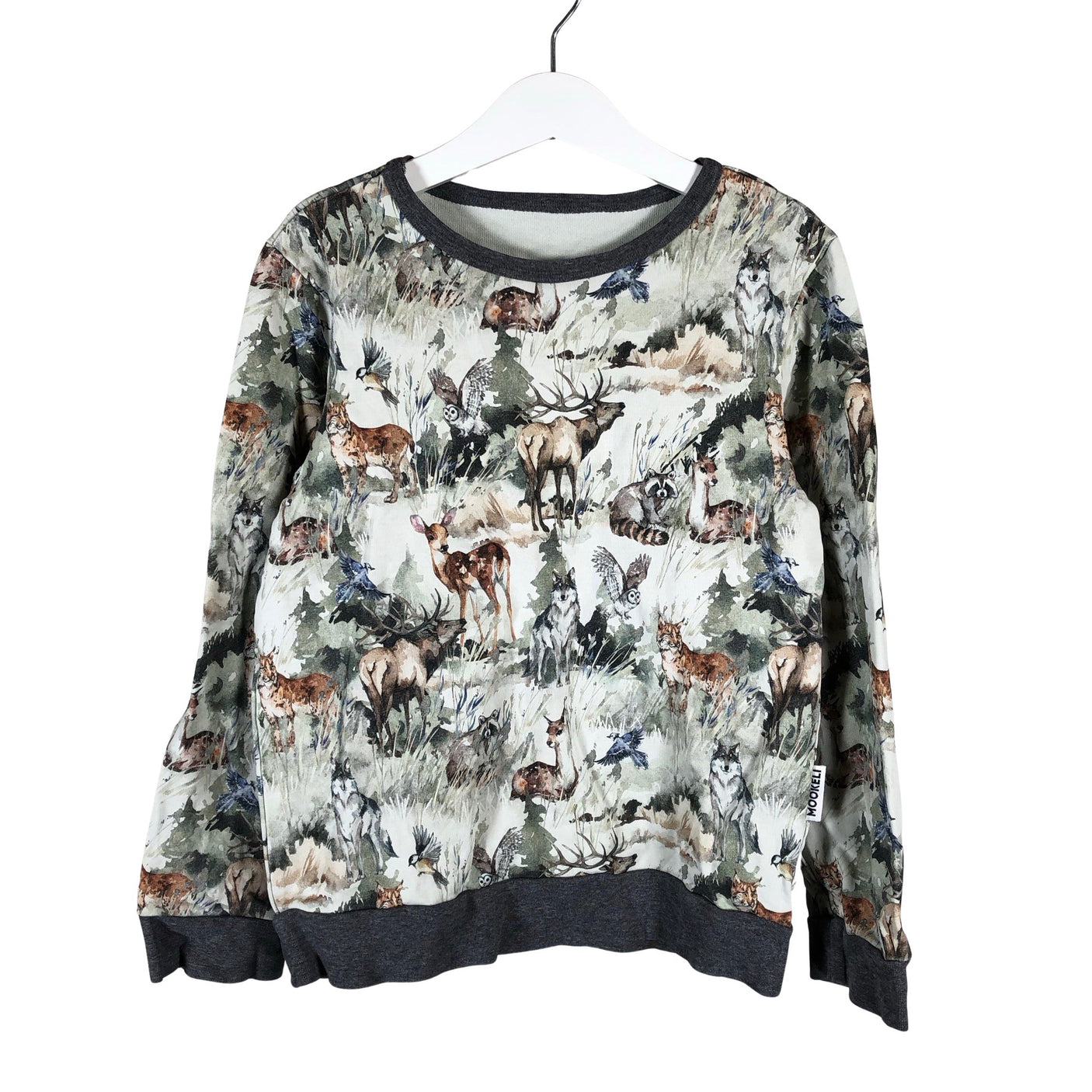 Unisex Handmade - Tricot shirt, size 134 - 140 - Green (1)