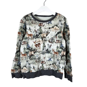 Unisex Handmade - Tricot shirt, size 134 - 140 - Green (1)