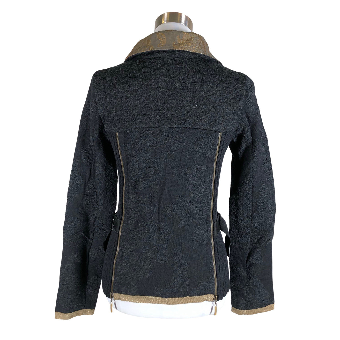 Unisex Eva & Claudi - Cardigan, size 38 - Black (2)