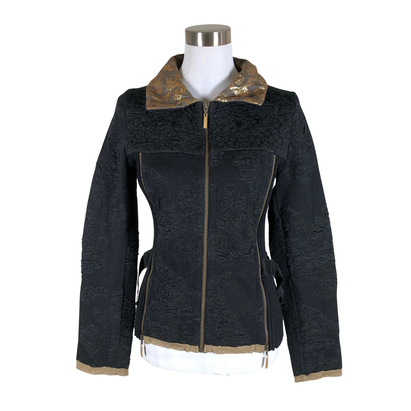 Unisex Eva & Claudi - Cardigan, size 38 - Black (1)