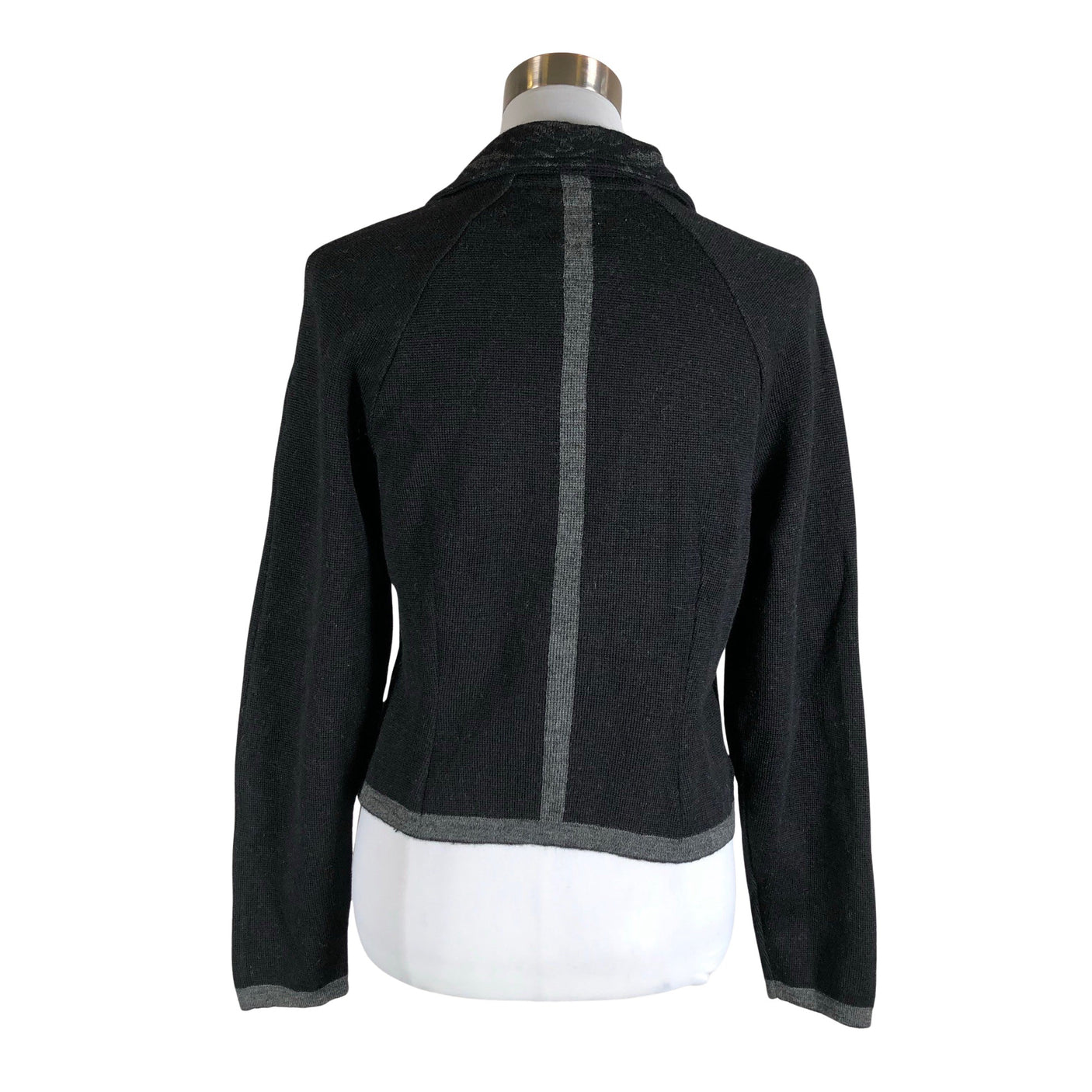 Unisex Eva & Claudi - Cardigan, size 38 - Black (2)