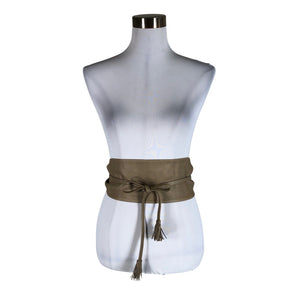 Unisex Ivo Nikkolo - Leather belt, size No size - Beige (1)