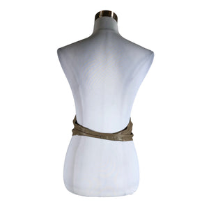 Unisex Ivo Nikkolo - Leather belt, size No size - Beige (2)