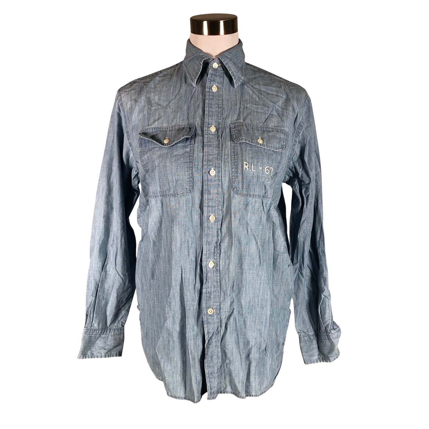 Unisex Polo Ralph Lauren - Blouse, size 32 - Light blue (1)
