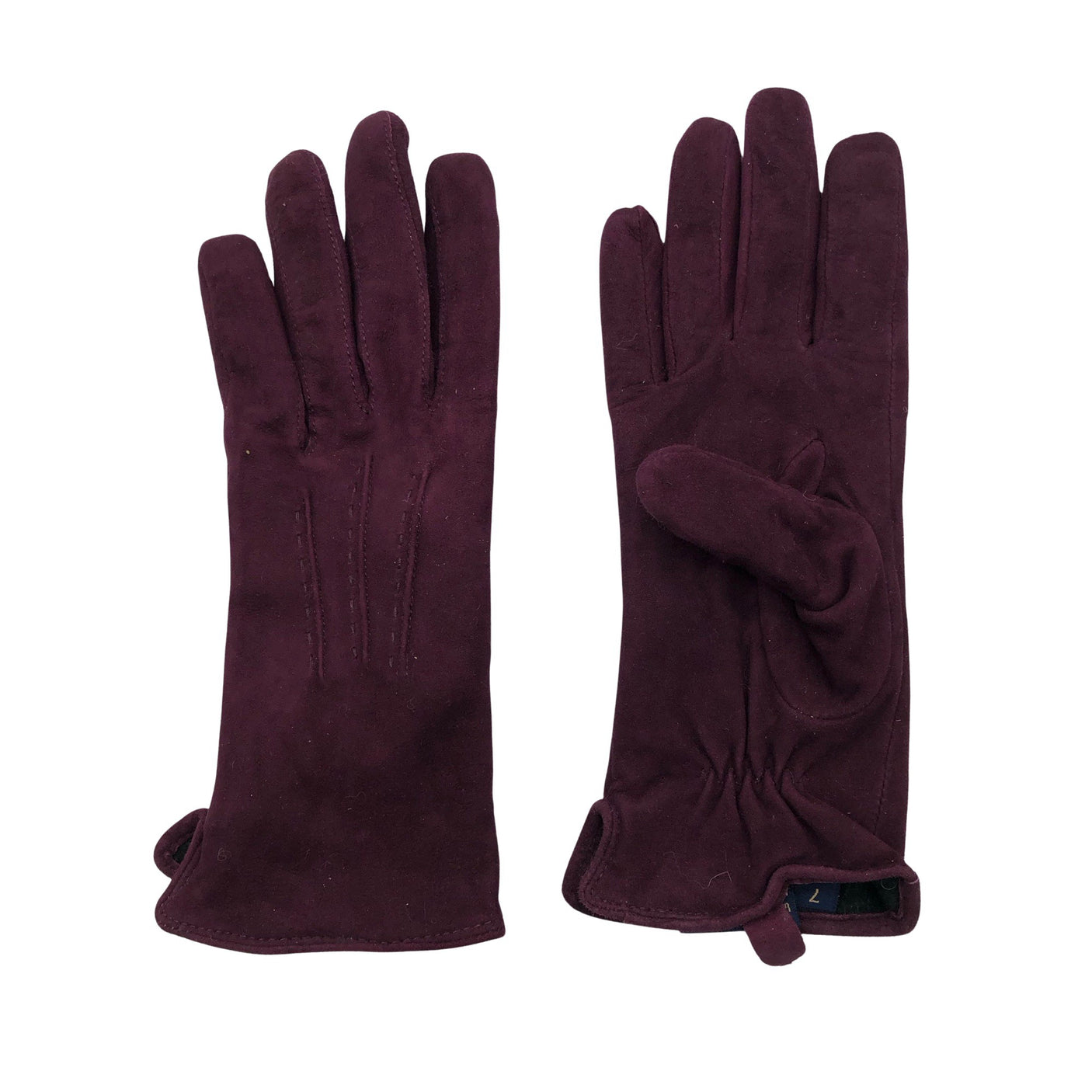 Unisex Mutka - Leather gloves, size No size - Violet (1)