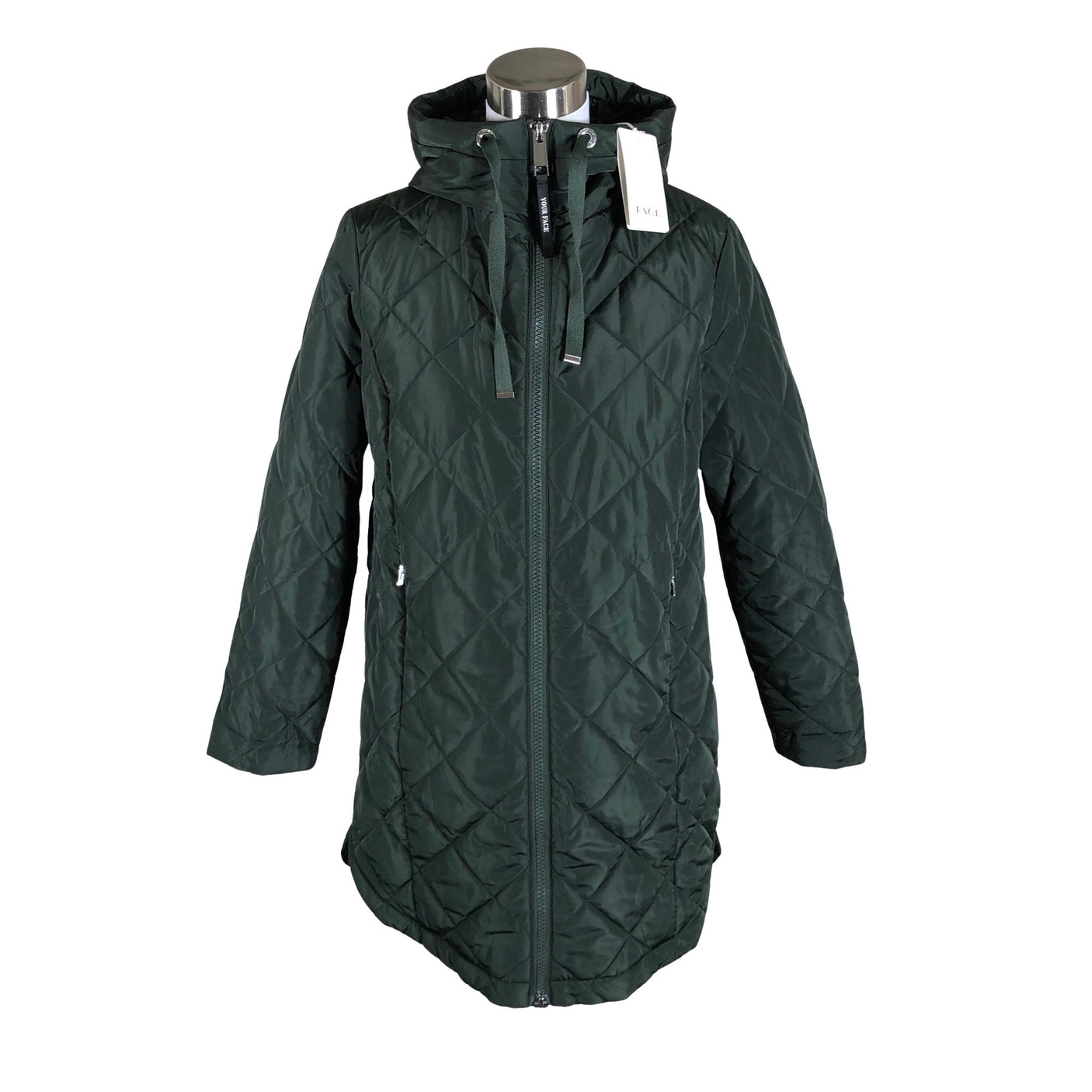 Unisex Your Face - Lightly padded jacket, size 34 - Green (1)