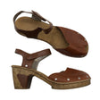 Unisex Rieker - Heeled sandals, size 41 - Brown ()