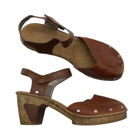 Unisex Rieker - Heeled sandals, size 41 - Brown ()