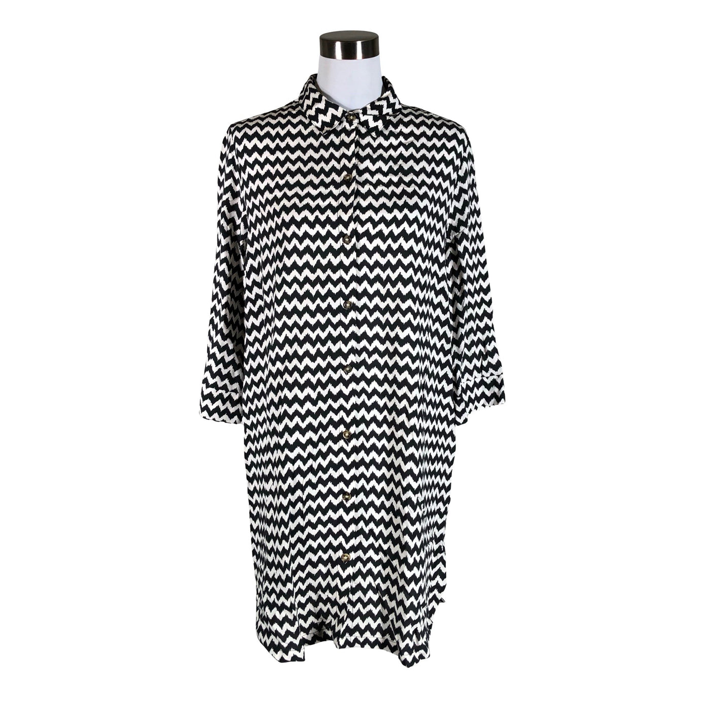 Unisex Women'secret - Schiffon dress, size 38 - Natural white (1)