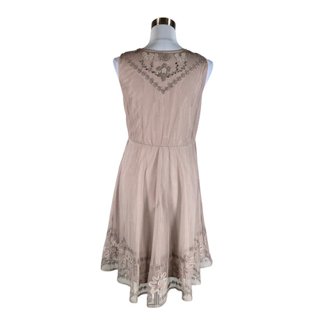 Unisex Cream - Party dress, size 36 - Light pink (2)