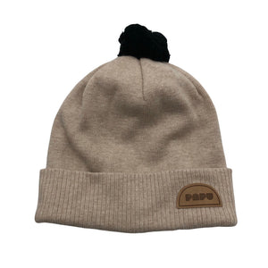 Unisex Papu - Winter beanie, size 56 - 58 cm - Beige (1)