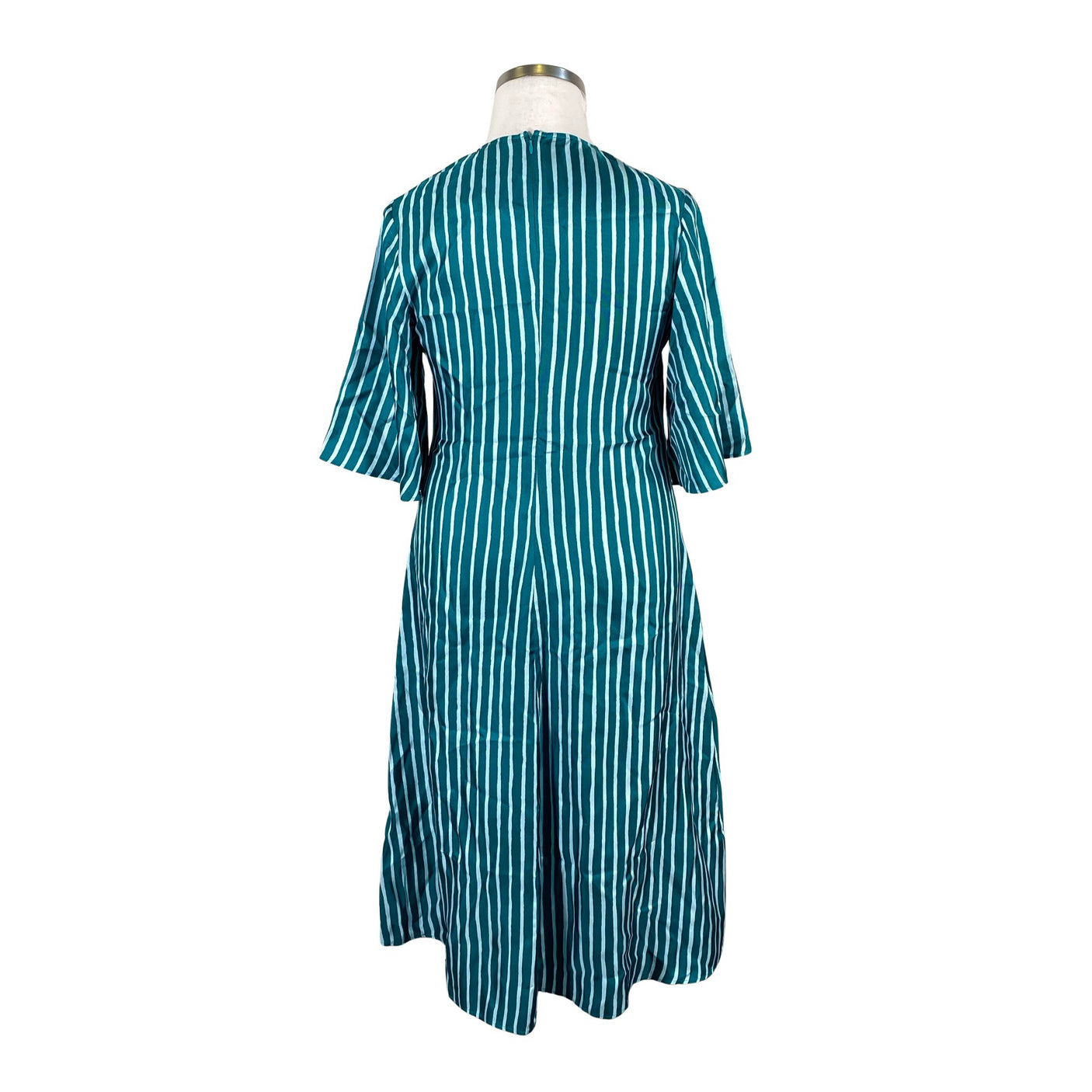 Unisex Marimekko - Schiffon dress, size 40 - Green (2)
