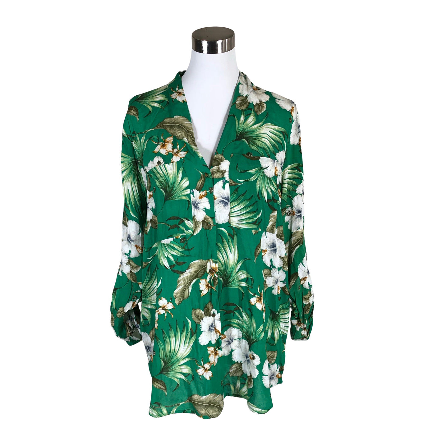 Unisex Esprit - Blouse, size 38 - Green (1)