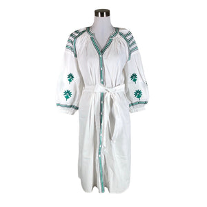 Unisex By Malina - Dress, size 38 - White (1)