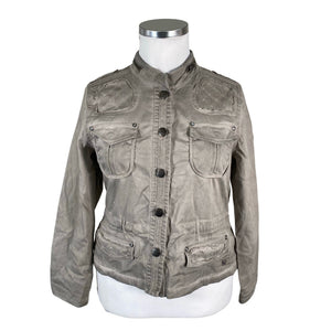 Unisex Cream - Summer jacket, size 42 - Gray (1)