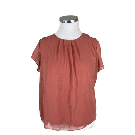 Unisex More&More - Short-sleeved blouse, size 42 - Light pink ()