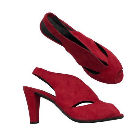 Unisex Aerobics - Heeled sandals, size 40 - Red ()