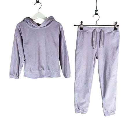 Unisex Name It - Sweatshirt and pants set, size 104 - 110 - Violet ()